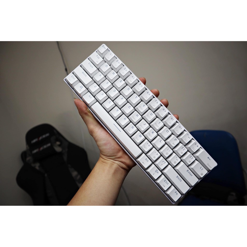 (Tặng USB Bluetooth)Bàn phím cơ Royal Kludge RK61 Bluetooth/USB Blue switch  - bàn phím không dây | BigBuy360 - bigbuy360.vn