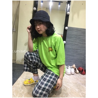 Áo thun mặt Cừu xanh lá