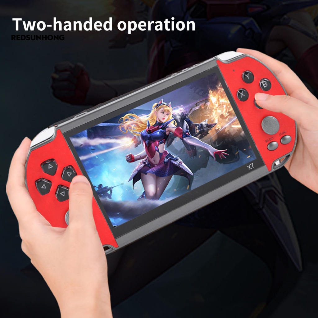 Máy Chơi Game Cầm Tay Màn Hình Lớn 4.3-inch X7 X7PLUS Phong Cách Retro