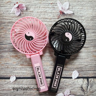 QUẠT MINI CẦM TAY STICKER KPOP - BLACKPINK, TWICE, RED VELVET, EXID, T-ARA, SNSD, MAMAMOO, MOMOLAND