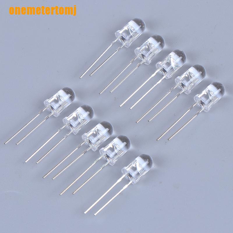 Bộ 100 Đèn Led Điốt 5mm Thiết Kế Nhiều Màu Sắc