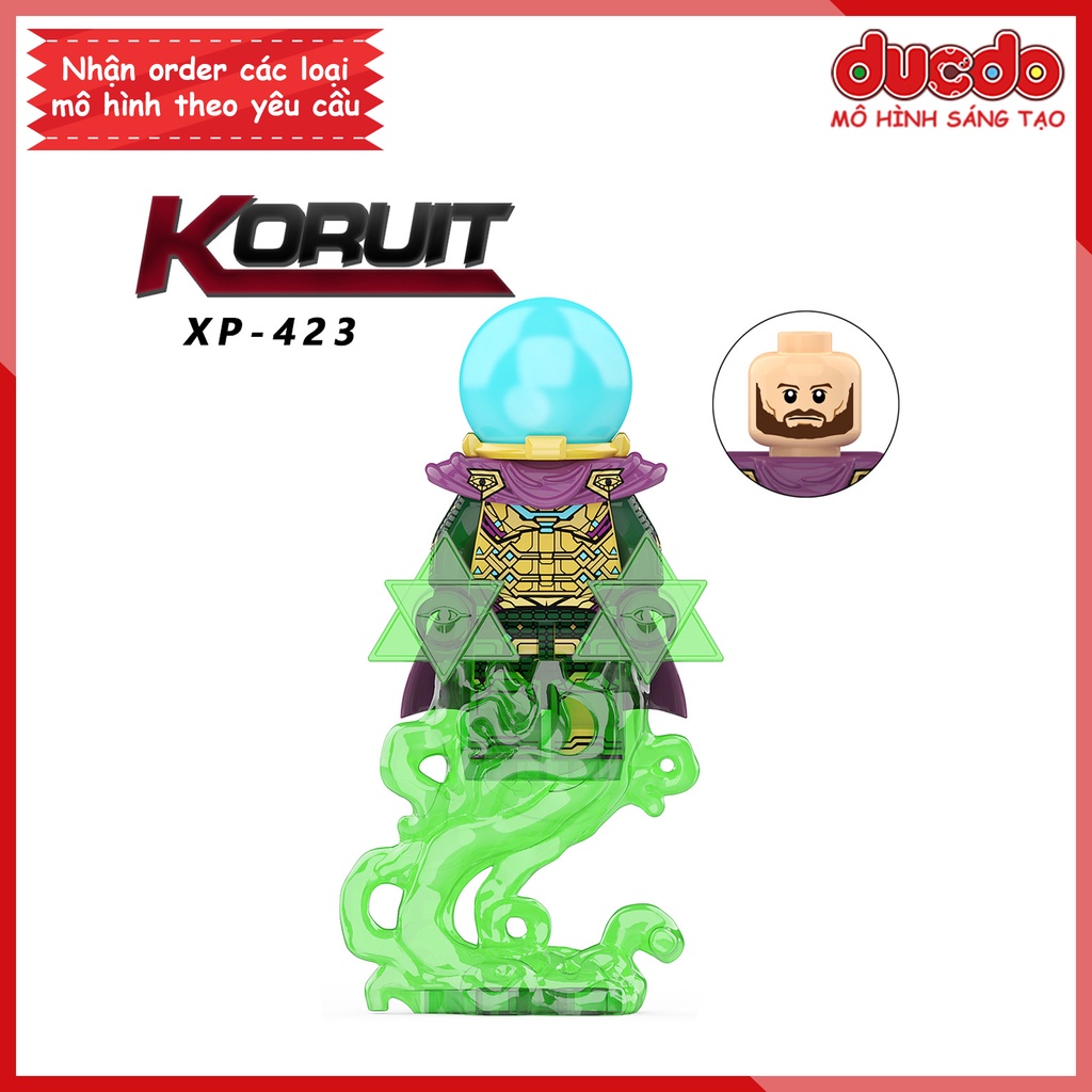 Minifigures nhân vật Spider Man người nhện không còn nhà - Đồ chơi Lắp ghép Xếp hình Mini Iron Man Mô hình KORUIT KT1055