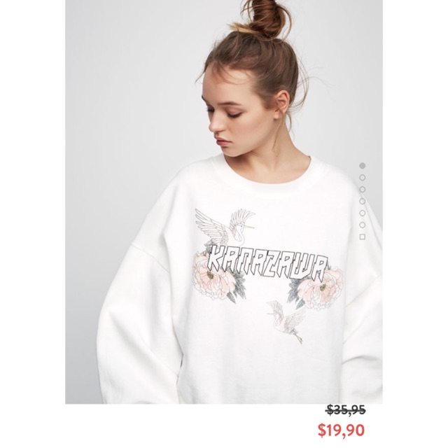 Áo hoodie Pull n bear