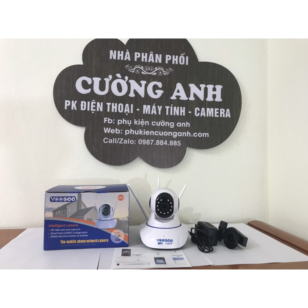 Camera Yoosee Xoay 360 2.0Mp ,1080P FHD - Góc Rộng Quan Sát Rõ Ngày Đêm -  Gía tốt