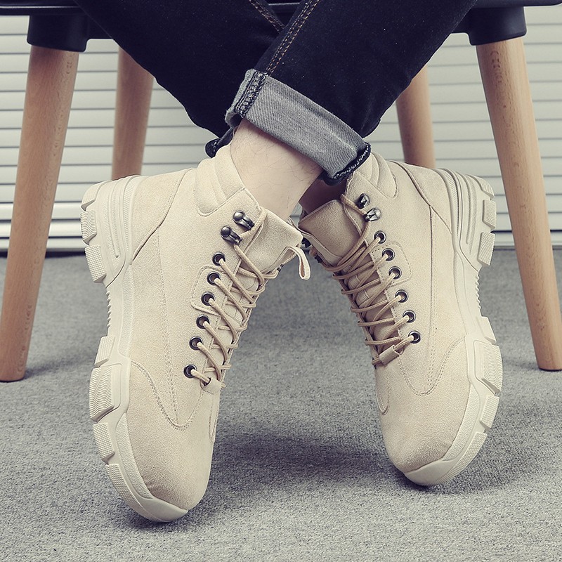 Giày cao cổ nam Mattin kiểu dáng Hàn Quốc bụi bặm đường phố mẫu mới 2020 | BigBuy360 - bigbuy360.vn