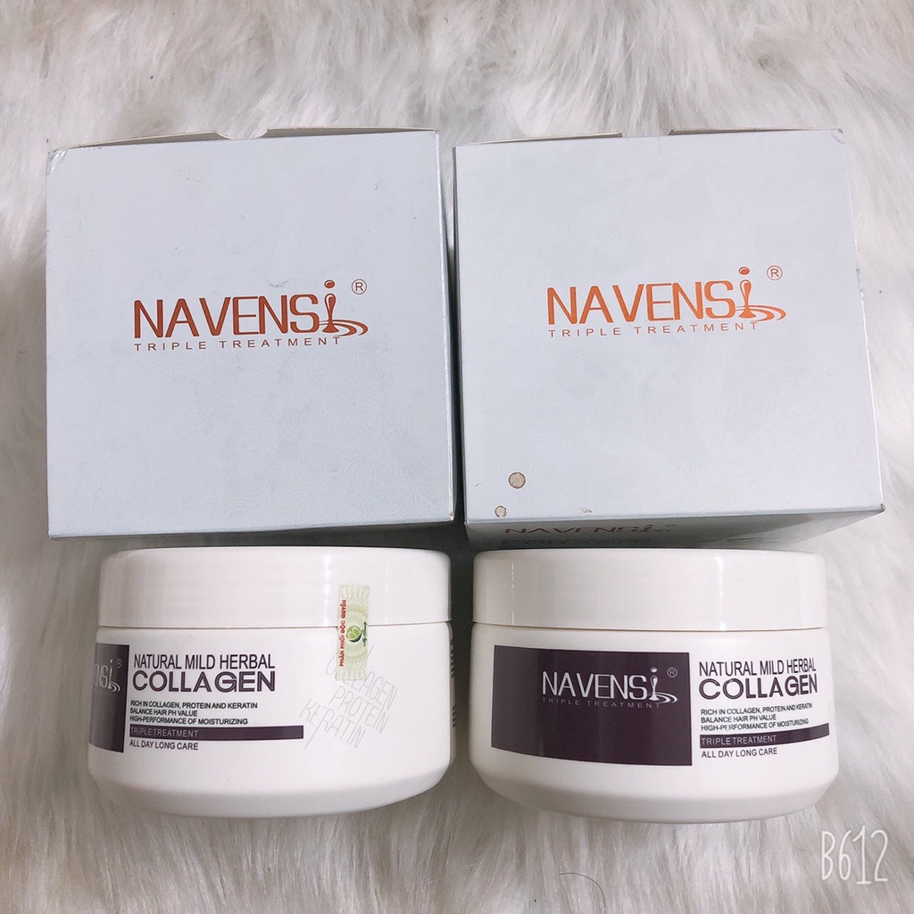 Hấp dầu phục hồi tóc chuyên sâu COLLAGEN NAVENSI 500ML ( hàng chính hãng )