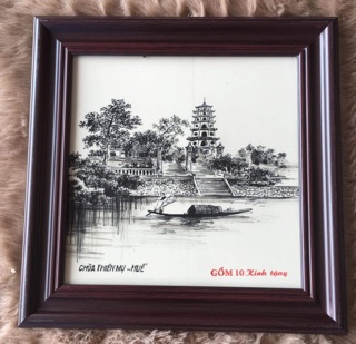 Tranh Gốm sứ Bát Tràng