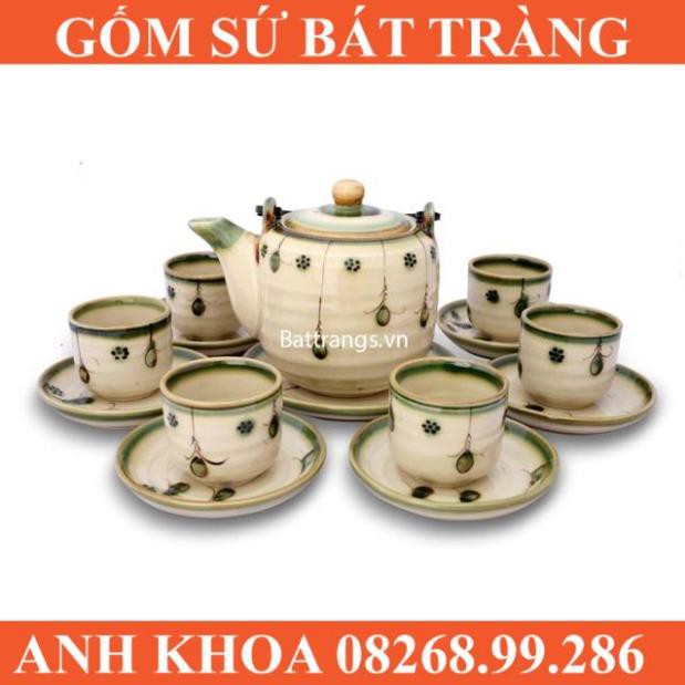 Ấm Chén Nghệ Nhân Tô Thanh Sơn Bát Tràng - Gốm sứ Bát Tràng Anh Khoa