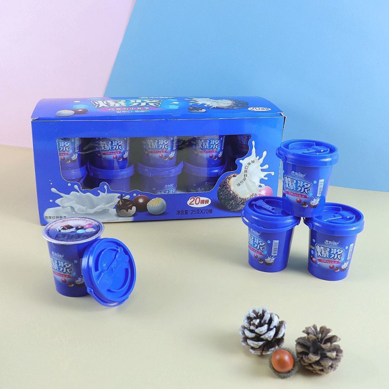 [ Ăn vặt ngon ] Combo 3 hộp Socola xốt bánh quy / Socola xô món ăn vặt giải trí siêu nghiền