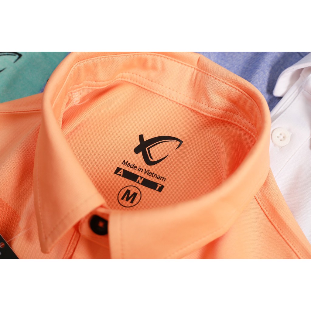 Áo trụ nam A.N.T SPORTS là loại POLO thể thao trụ cổ, chất liệu poly nhập khẩu Hàn Quốc thấm hút mồ hôi.