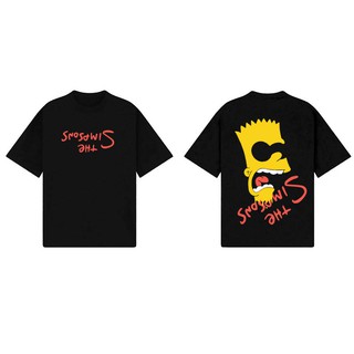 Áo Thun Tay Lỡ Unisex Bart Simson