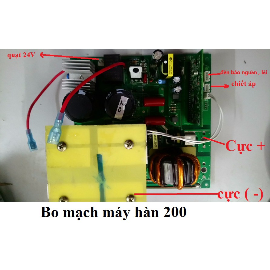 Bo mạch máy hàn 200  250A Linh kiện máy hàn