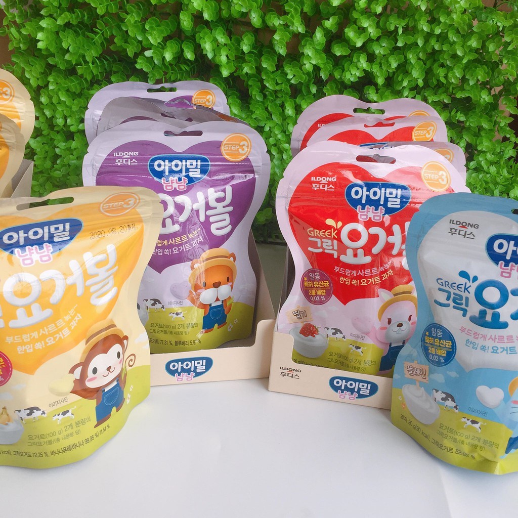 Sữa chua khô Ildong Hàn Quốc cho bé Date T3/2022