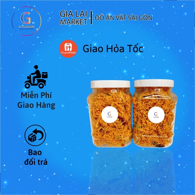 Khô Gà Lá Chanh Ngon Loại 1 xuất khẩu  Hộp 500GR