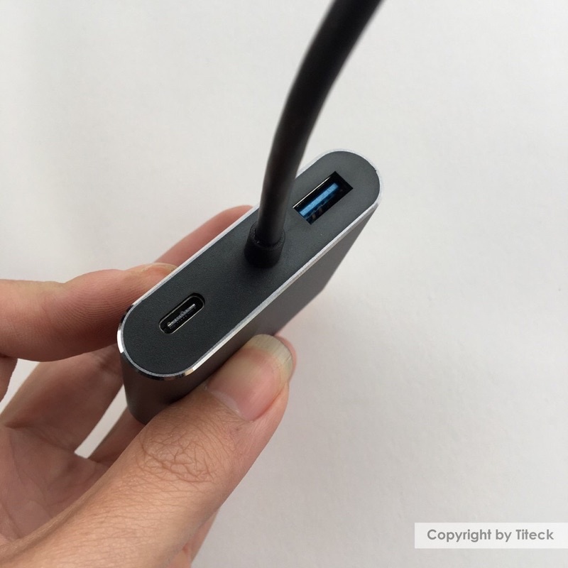 ( Chính hãng) Cáp chuyển đổi USB Type C to HDMI + VGA + USB 3.0 + USB C 4in1 dùng cho Macbook, Samsung DEX. | BigBuy360 - bigbuy360.vn