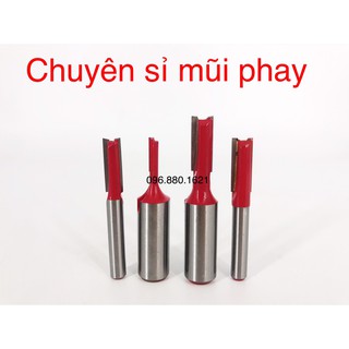 Mũi phay router thẳng nền