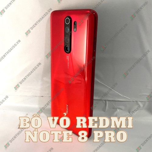 Vỏ xiaomi Redmi note 8 Pro ĐỎ