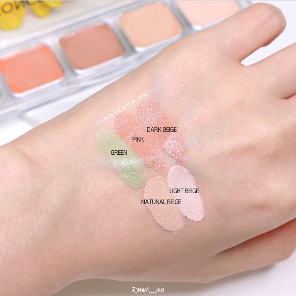 Bảng Kem Che Khuyết Điểm 5 Ô Catrice Allround Concealer