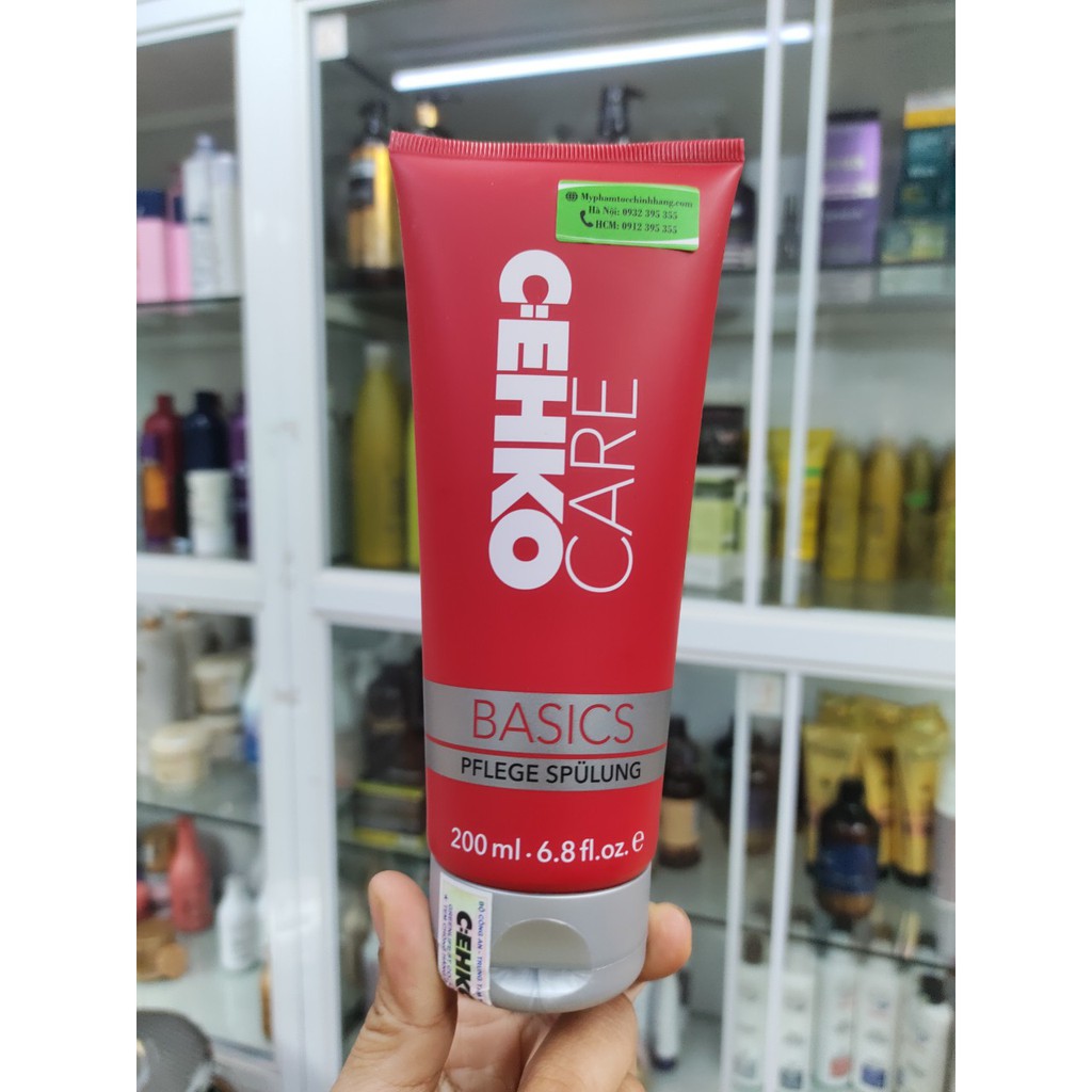 DẦU XẢ CEHKO BASICS CARE CHO TÓC HƯ TỔN DO HÓA CHẤT 200ML