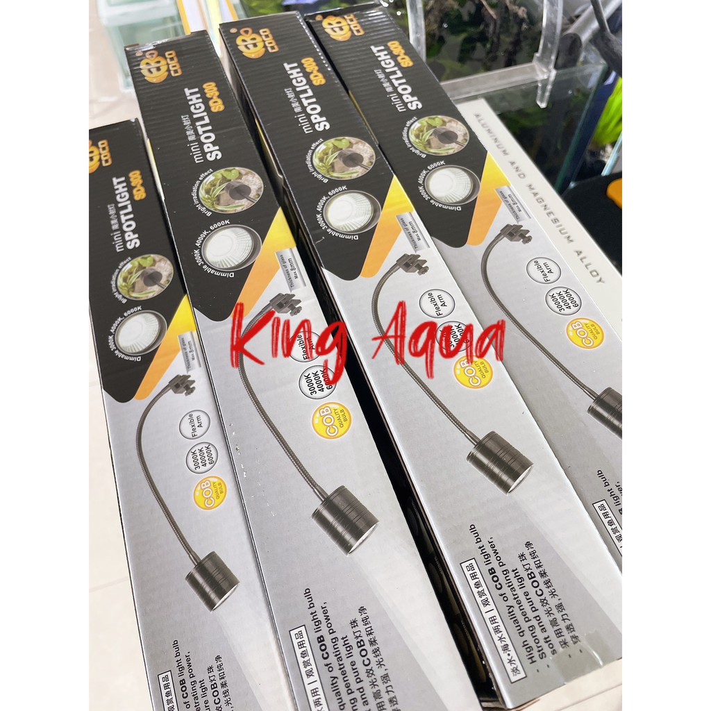 Đèn led rọi thủy sinh 3 chế độ màu