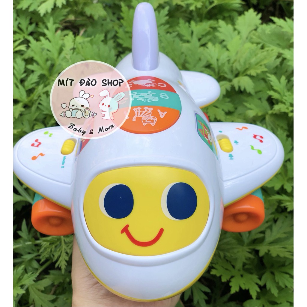 Máy bay Learning Plane Bump'n Go My Kingdom có nhạc, đèn, di chuyển được (tặng kèm pin)