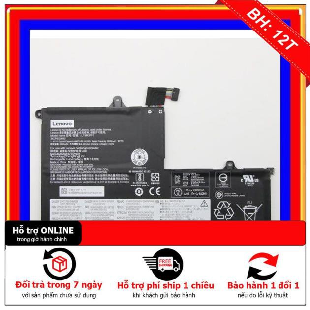 [BH 12TH] [Mã ELMSHX hoàn 8% xu đơn 500K] Pin laptop Lenovo L19C3PF9 L19C3PF1,SB10V25242 45wh