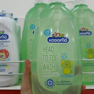 Dầu tắm gội kodomo head to toe 400ml