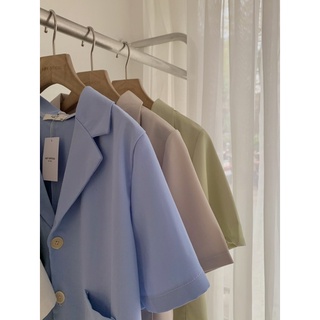 KAYY. Áo kiểu blazer chất đẹp - Blnb ( ảnh thật )