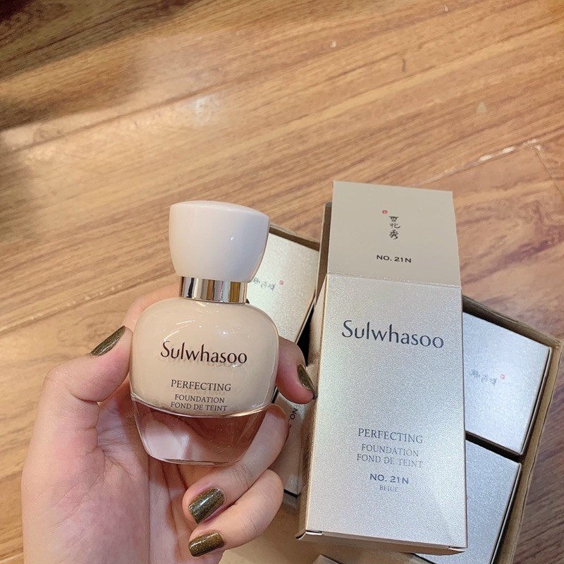 Kem Nền Sulwhasoo Perfecting Foundation SPF17/PA+🌿SIÊU VIP🌿mỏng nhẹ-tự nhiên-dưỡng tốt siêu cao cấp chai 35ml | BigBuy360 - bigbuy360.vn