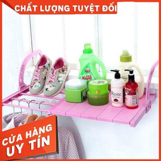 Kệ phơi đồ ban công rút gọn siêi tiện dụng