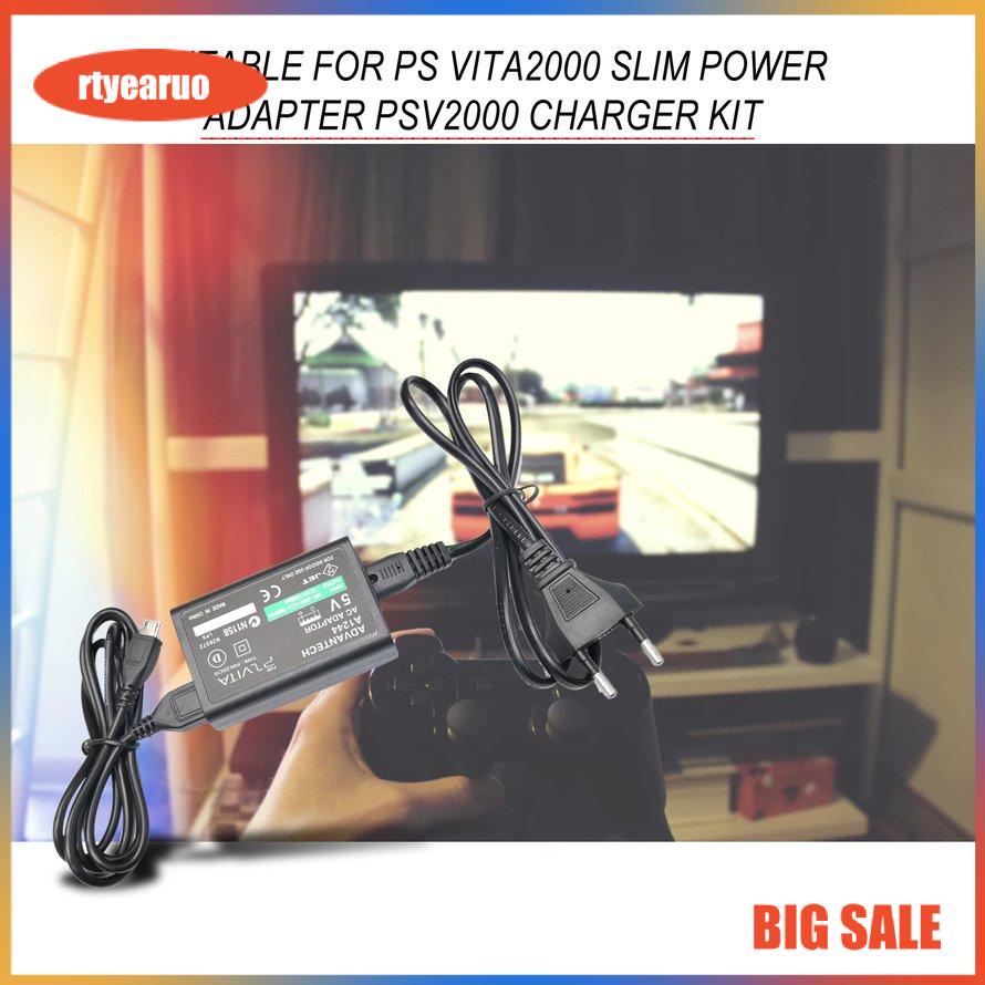 For Ps Vita 2000 Power Adapter Charger Set Game Player Charger Professional Us/Eu For Large-Screen Hdtv