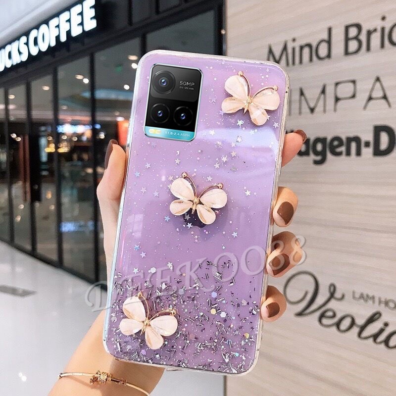 Ốp điện thoại gel kim tuyến lấp lánh cho Vivo y17s V29e Y36 Y27 Y21 Y21S Y33S  VIVO V23e V23 5G Vivo Y11 Y12 Y17 Y15 U10 Y52 Y72 Y31 Y12A Y20S Y12S Y20 V21 V20 Se Pro 2021