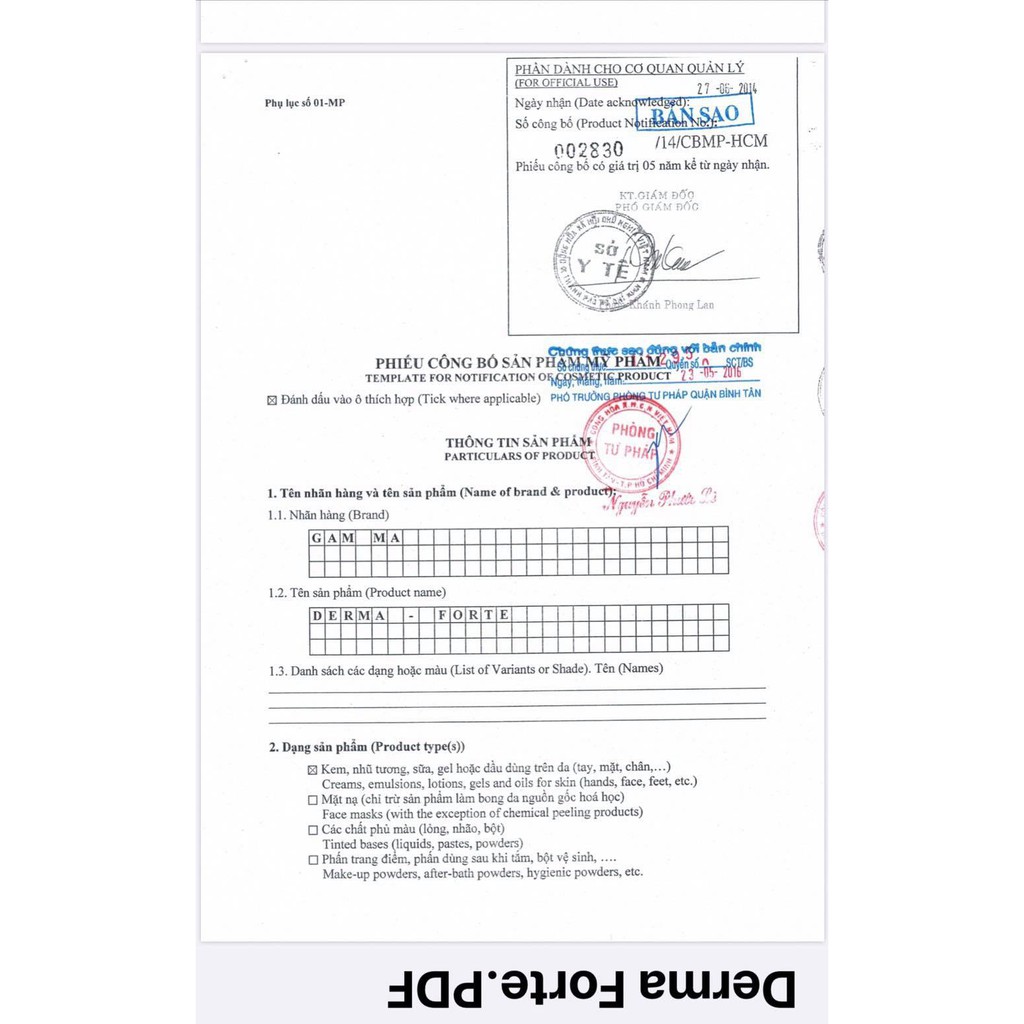 (CHÍNH HÃNG) Gel Mờ Thâm Giảm Mụn Derma Forte 15g | BigBuy360 - bigbuy360.vn