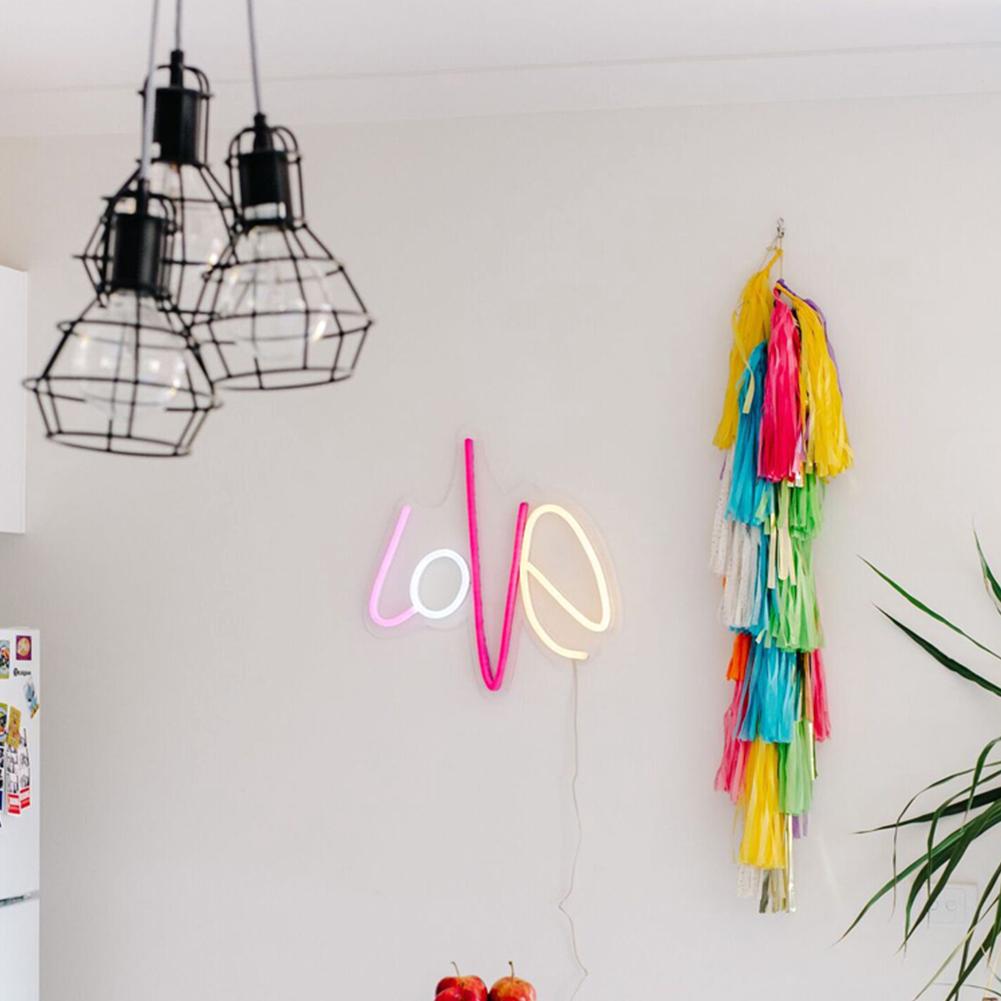Đèn LED neon gắn tường trang trí