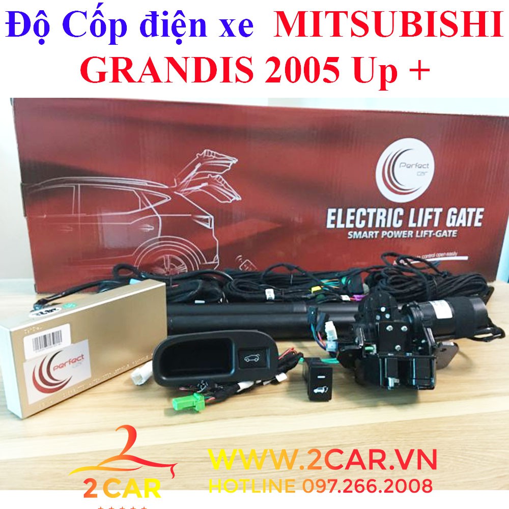 Cốp điện xe MITSUBISHI GRANDIS 2005 Up + thương hiệu PerfectCar cao cấp