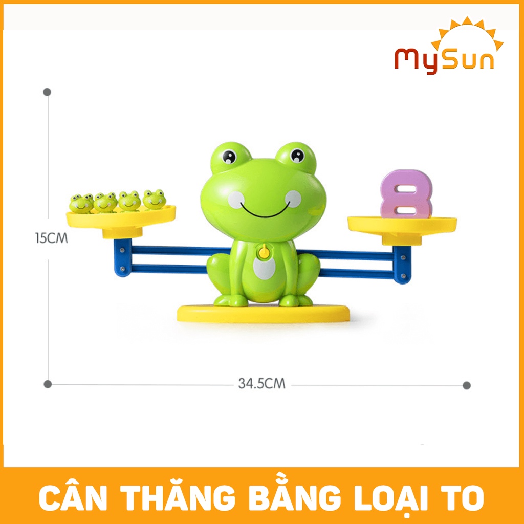 Đồ chơi cân thăng bằng giáo dục thông minh dạy học toán lớp 1 cho bé mầm non 3 4 5 6 7 8 tuổi MySun