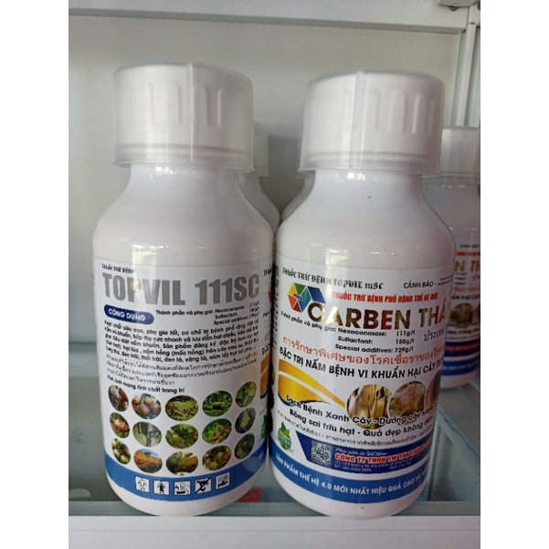 Thay thế CABEMDA đã cấm CARBEN THÁI trừ nấm bệnh vi khuẩn chai 500ml và 1 lít