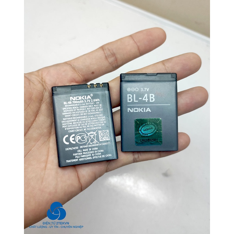 Pin Nokia BL-4B cho máy Nokia 2630, 5000, 6111, 7373, N75, N76, 7500, 7070, 7370, 7373