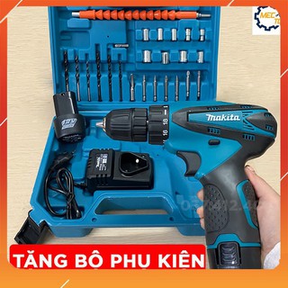 máy khoan pin 12v makita tặng bộ phụ kiện