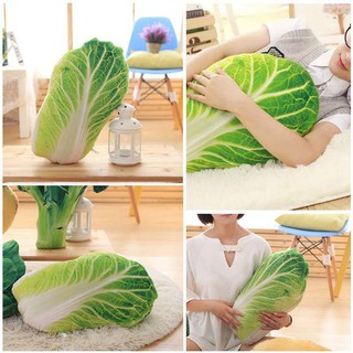 Gối ôm 3d hình bắp cải rất đẹp quà tặng sinh nhật độc đáo nhất shopee gối ôm 60cm cute lắm ạ