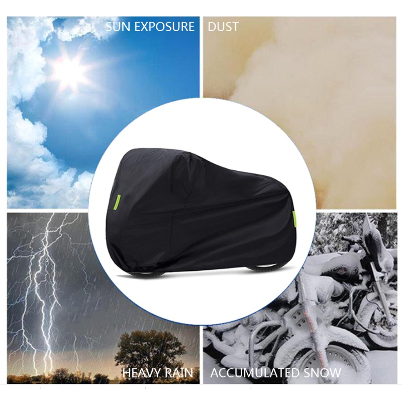 Vỏ Bọc Bảo Vệ Xe Máy Chống Nước Chống Bụi Bẩn Thông Gió Bền Bỉ