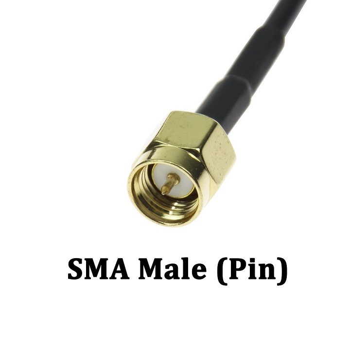 Anten thu sóng 3G/4G chuẩn SMA/TS9 15dBi cáp dài 3m