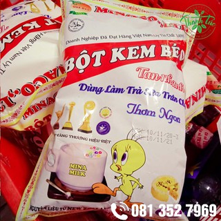 Bột Kem Béo Pha Trà Sữa Con Vịt Mina Gói 1kg