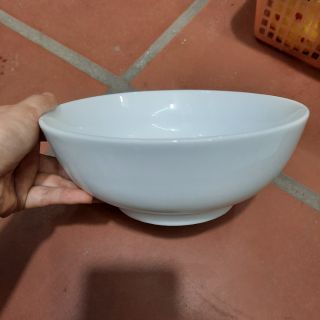 Bát tô sứ trắng Bát Tràng