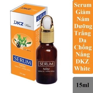 Serum DKZ White Giảm Nám - Dưỡng Trắng Da - Chống Nắng - 15ml - Hàng Chính Hãng