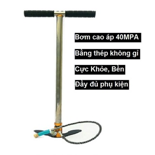 Bơm cao áp 40mpa chân én áp lực cao, bơm ô tô, xe máy, pcp