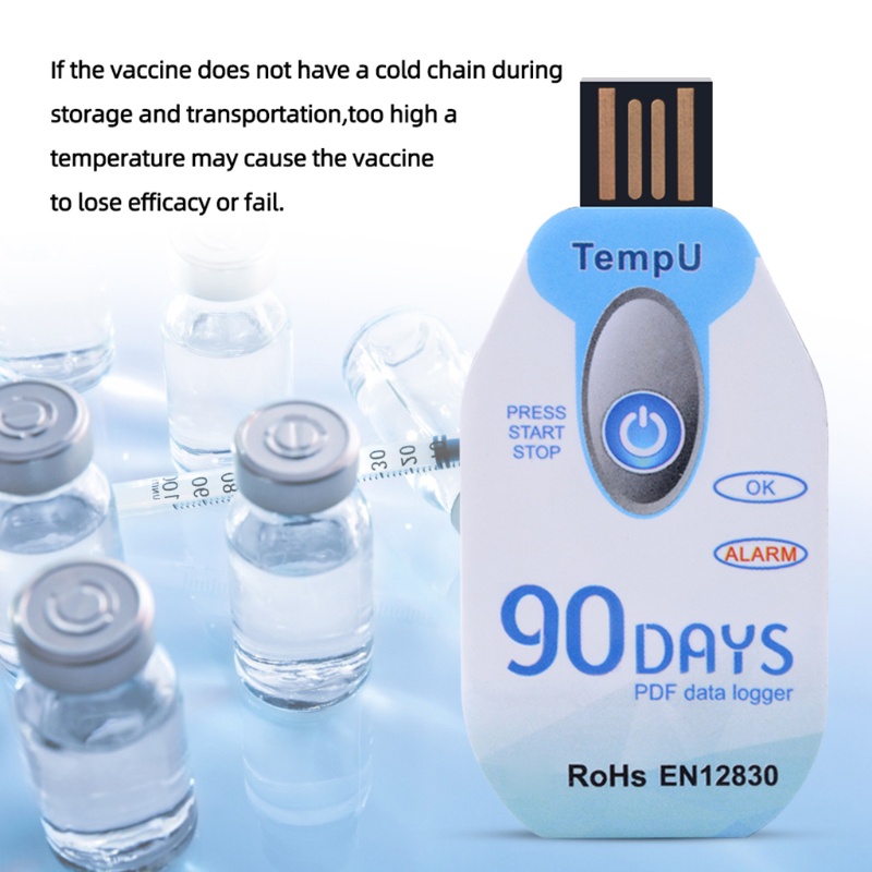 Thiết Bị Báo Động Độ Ẩm Và Nhiệt Độ Có Cổng USB 10000 Điểm PDF