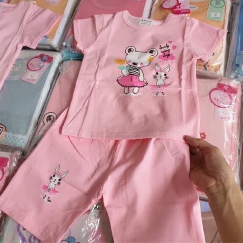 Đồ Bộ Cotton 𝑭𝑹𝑬𝑬𝑺𝑯𝑰𝑷 Xuất Hàn Size Nhí Bảng Màu Mới