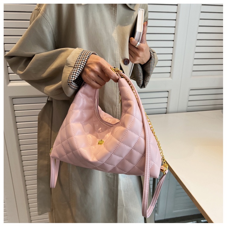 Túi Đeo JASMIN NOIR Chéo Họa Tiết Caro Đính Tua Rua Thời Trang Cho Nữ