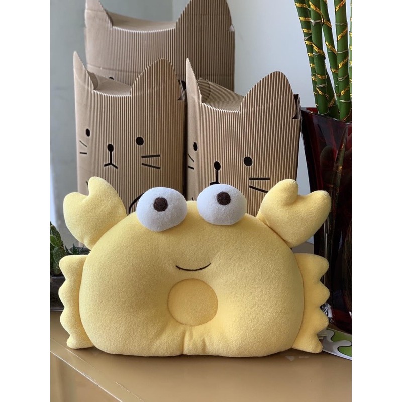 Gối lõm cho bé sơ sinh Hikosen Cara